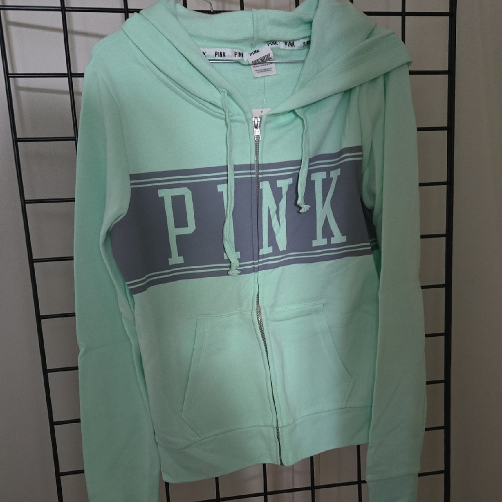 Victoria's Secret PINK Light Green Hoodie